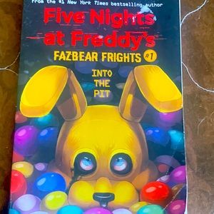 five nights at freddy into the pit book